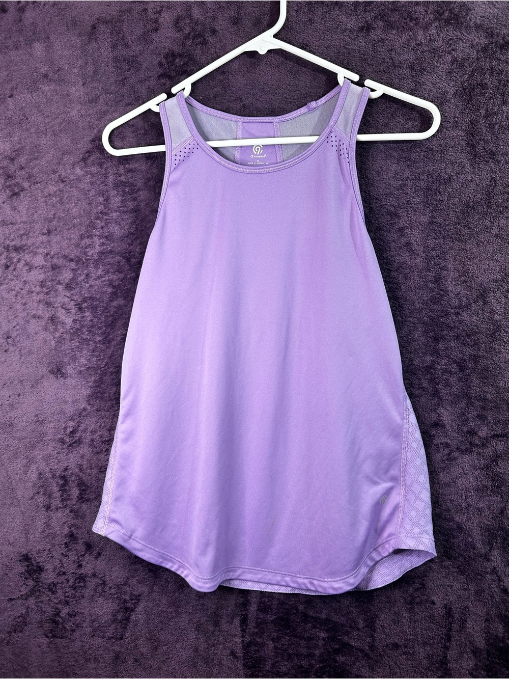 Champion Lavender Athletic Tank Top
